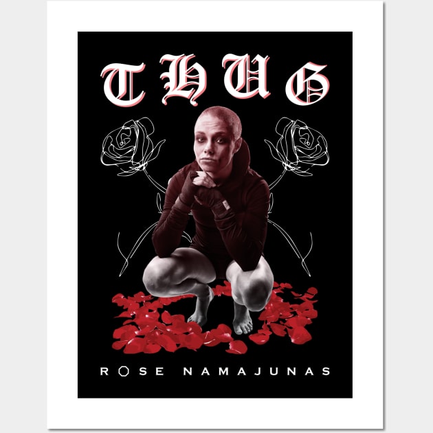 Thug Rose Namajunas Wall Art by SavageRootsMMA